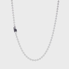 GOOD ART HLYWD 2A Goosebumps Poplock Necklace - Silver