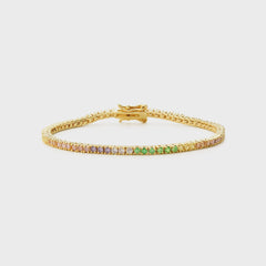 Crystal Haze Mini Serena Bracelet - Pastel Multi