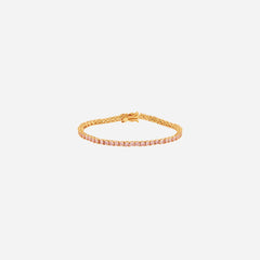 Crystal Haze Serena Bracelet - Bubblegum