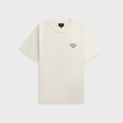 A.P.C Rue Madame Tee - White / Dark Navy