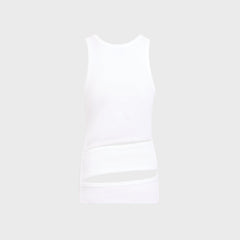Coperni Spiral Tank Top - White