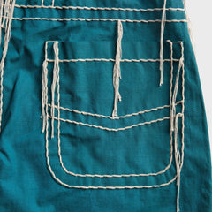 Craig Green Two Tone Embroidered Trouser - Blue / Grey