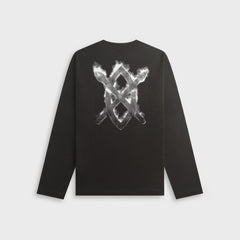Daily Paper Burning Shield Long Sleeve Tee - Black