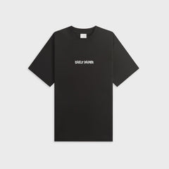 Daily Paper Burning Shield Short Sleeve Tee - Black