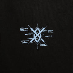 Daily Paper Shield Evolution Short Sleeve Tee - Black