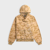 Daily Paper AOP Boxy Zip Up Hoodie - Camo