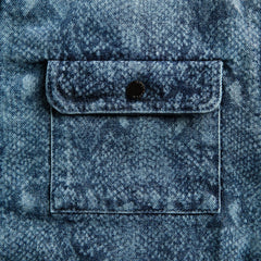 Daily Paper Snake Laser Rahul Denim Shirt - Blue