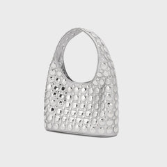 DOTTHZ Delilah Mini Bag - Metallic Silver