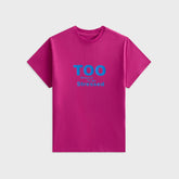 GUIZIO Too Blessed to Be Stressed Baby Tee - Purple