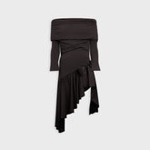 GUIZIO Lola Mini Dress - Black
