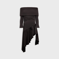 GUIZIO Lola Mini Dress - Black