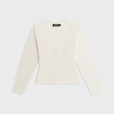 EB Denim Acacia V-Neck Long Sleeve - White