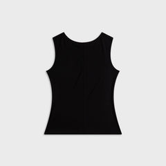 EB Denim South Beverly Boat Neck Tank - Asphalt