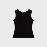 EB Denim South Beverly Boat Neck Tank - Asphalt