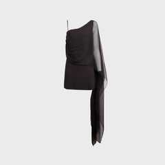 EB Denim Tara Layered Mini Dress - Black