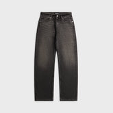 EB Denim Alida Loose Bowed Jean - Smoke