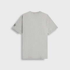 Engineered Garments Printed Cross Crew-Neck Tee - Grey Cosmopolitanism