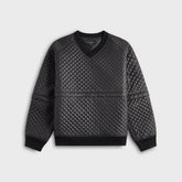 Engineered Garments Polyester Small Diamond Quilt Wind Pull - Black