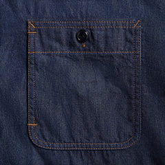 Engineered Garments Workaday 4.5 oz Denim Utility Shirt - Indigo