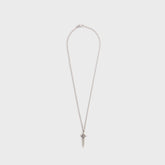 Emanuele Bicocchi Star Wind Dagger Necklace - Silver