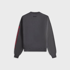 Essentials Cropped Relaxed Chicago Sweatshirt - Iron Grey
