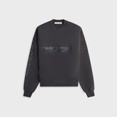 Essentials Cropped Relaxed Chicago Sweatshirt - Vintage Black