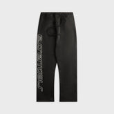Essentials Textured Nylon Active Trace Relaxed Drawstring Pant - Vintage Black