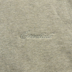 Essentials Signature Classic Full Zip Hoodie - Concrete Heather / Dark Concrete Heather