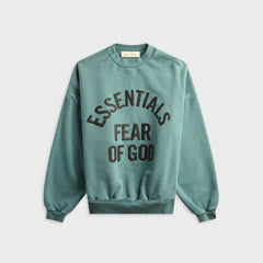 Essentials Campus 90's Crewneck Sweatshirt - Faded Coastal