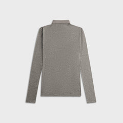 Entire Studios Longsleeve Polo - Silver Grain