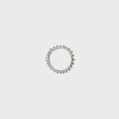 Faris Dotto Ring Slim - Sterling Silver