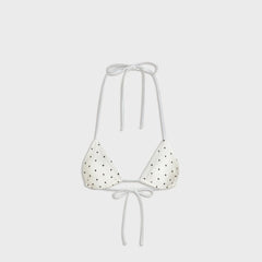 Frankies Bikinis x Paige Lorenze Nick Satin Top - Bride To Be