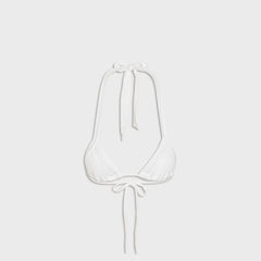 Frankies Bikinis x Paige Lorenze Taite Ribbed Bikini Top - Marry Me