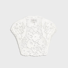 Frankies Bikinis x Paige Lorenze Love Story Lace Bolero - Sunday Ceremony