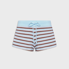 Frankies Bikinis Noah Thermal Shorts - Verona Stripe