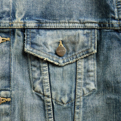 Fear Of God Classic Trucker Jacket - Vintage Indigo