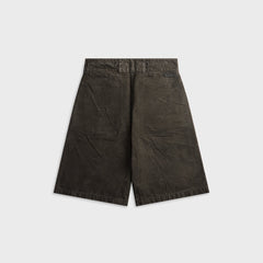 Fear Of God Washed Canvas Utility Short - Black