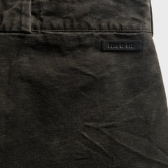 Fear Of God Washed Canvas Utility Short - Black