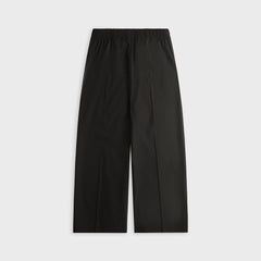 Fear Of God Wool Ripstop Wide Leg Drawstring Pant - Black