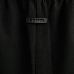 Fear Of God Wide Leg Drawstring Pant - Black