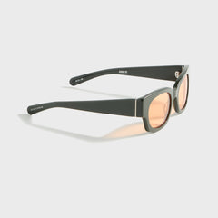 Flatlist Shade 01 - Solid Forest Dk Green / Solid Orange Lens