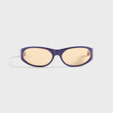 Flatlist Eddie Kyu Sunglasses - Solid Lilac / Orange