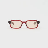 Flatlist Hanky - Crystal Burgundy / Peach Lens