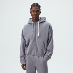 Kith 101 Soft Brushed Terry Braxton Zip Hoodie - Influence