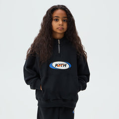Kith Kids for Nike Quarter Zip Hoodie - Black