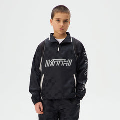 Kith Kids Dayton Quarter Zip Jacket - Black