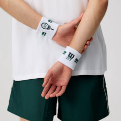 Kith Ivy for Wilson Terry Stripe Wristbands - White