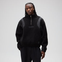 Kith for the New York Knicks New York Vintage Nelson Quarter Zip - Black