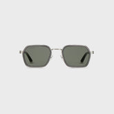 Gucci GG2074S Square Frame Sunglasses - Silver / Grey