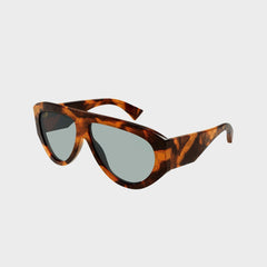 Gucci Aviator Sunglasses - Havana / Green